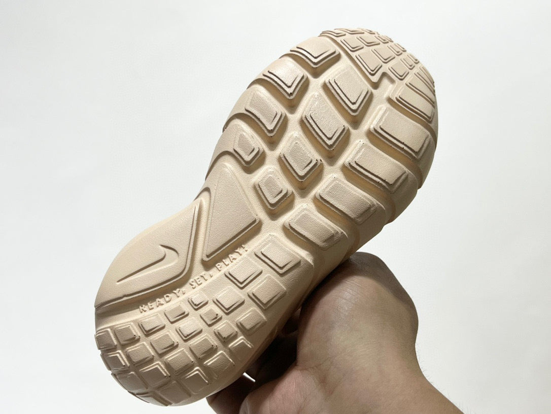 Nike's new barefoot slip" white, green"