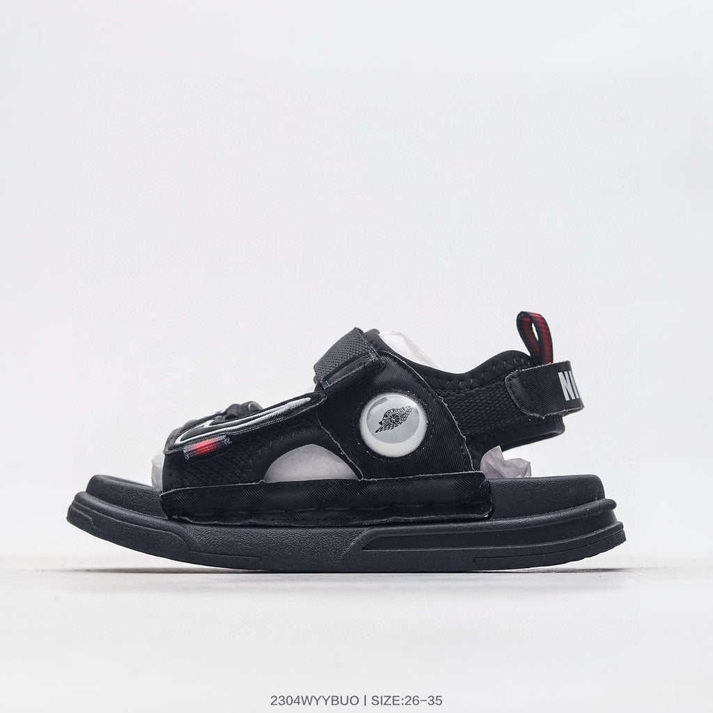Nike co-branded Jordan children's shoes" black"