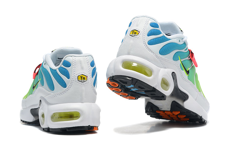 TN air cushion nike AIR MAX PLUS" white, blue, green"