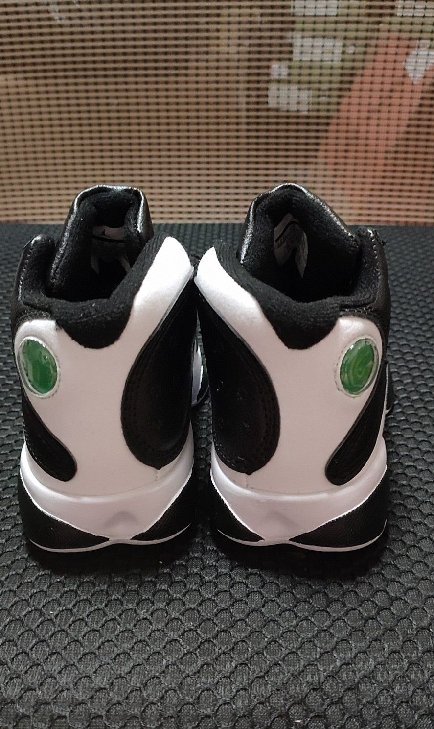 Joe 13 high top children's shoes" black, white"