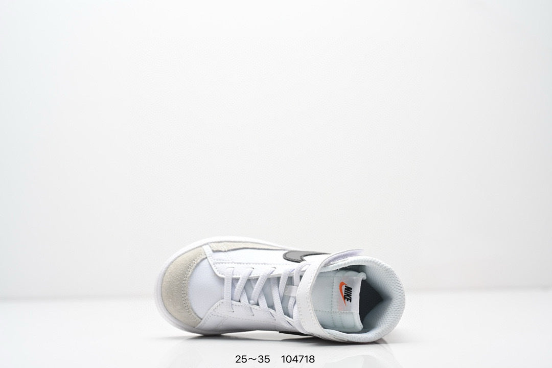Nike Trail Blazers High-Top Velcro Kids Shoes