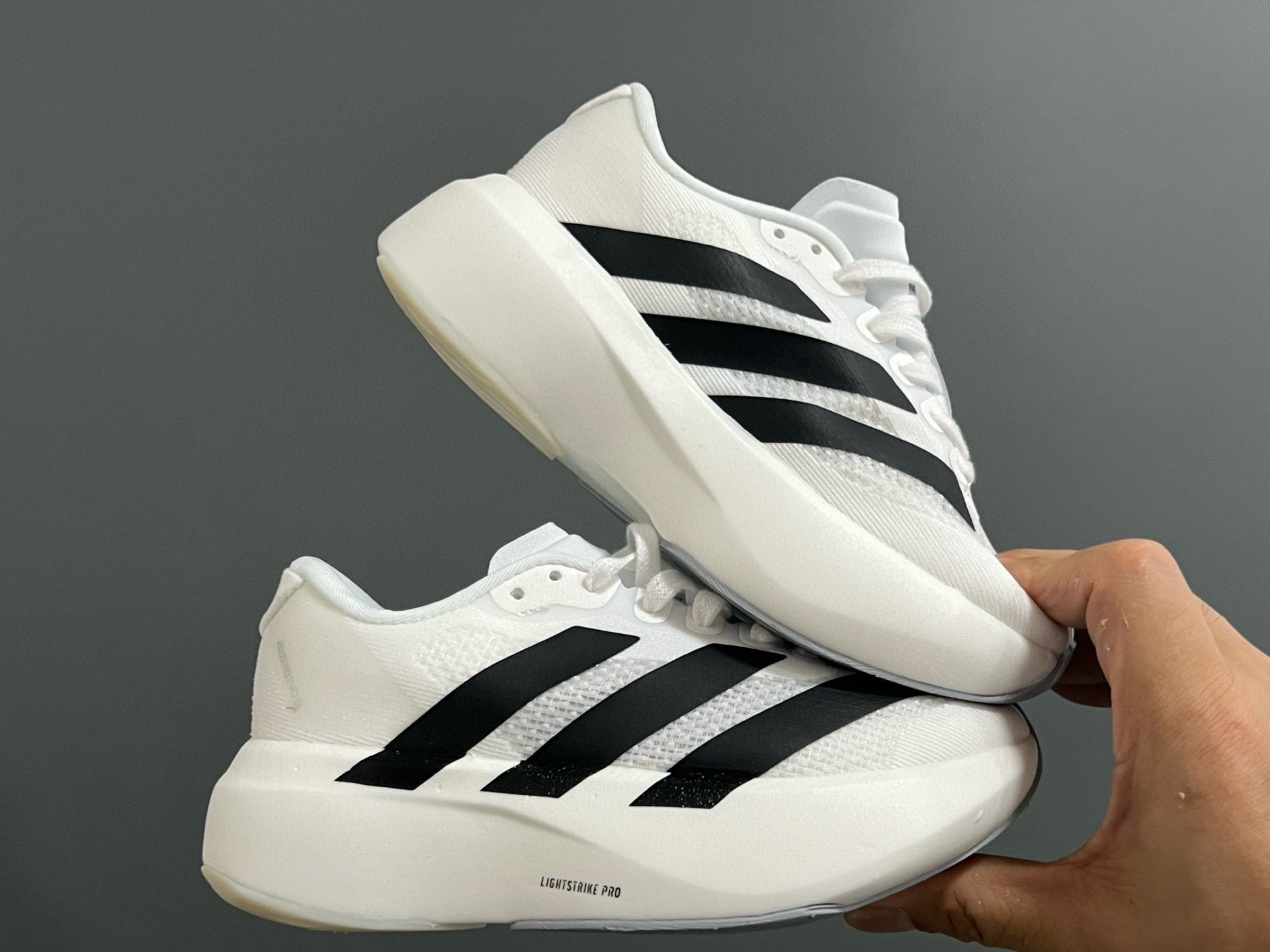 Adidas ADIZERO ADIOS PRO EVO 1" white, & black"