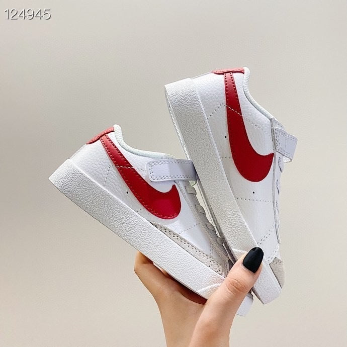 Trail Blazers low-top" white, red"
