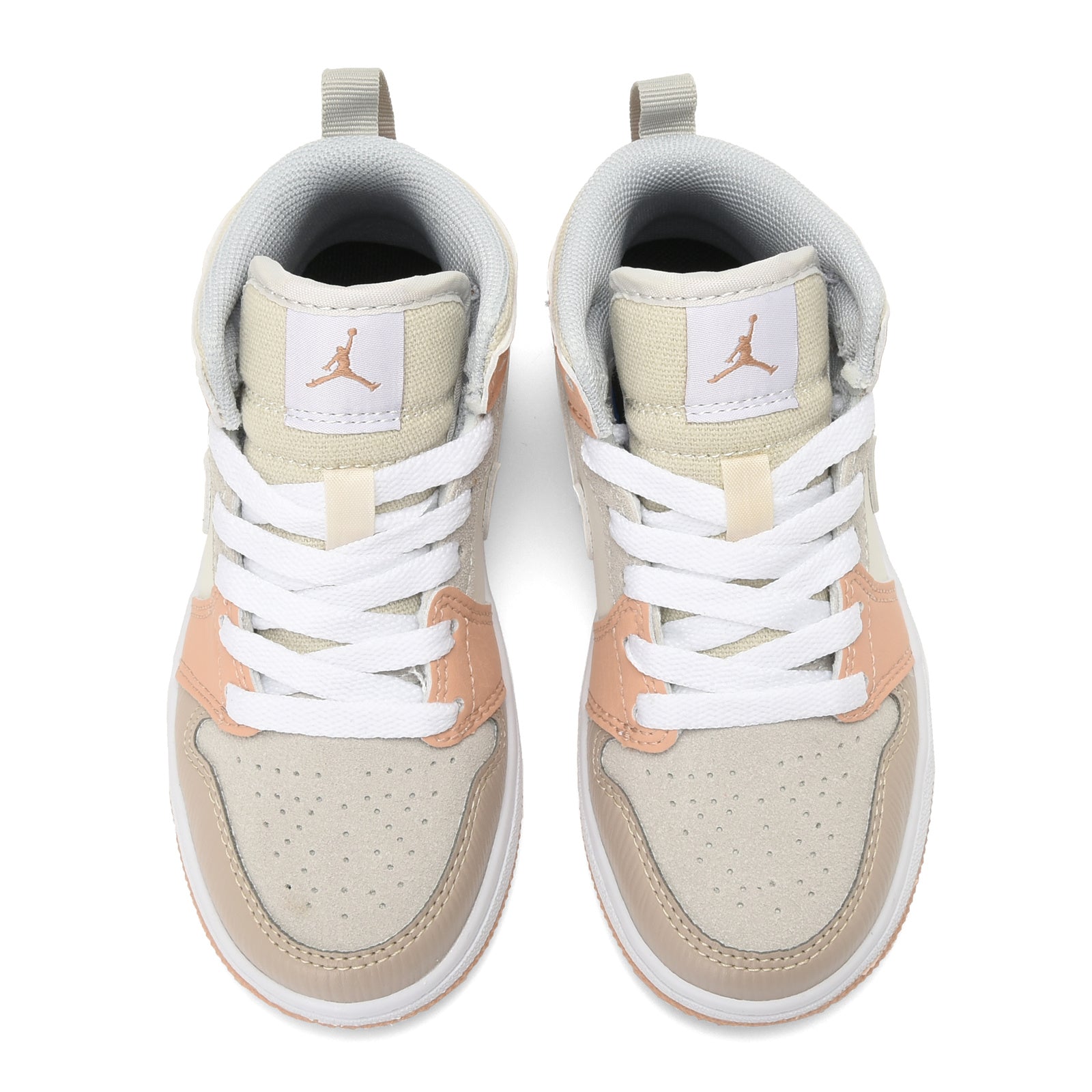 AJ-127" beige, cream, light peach"