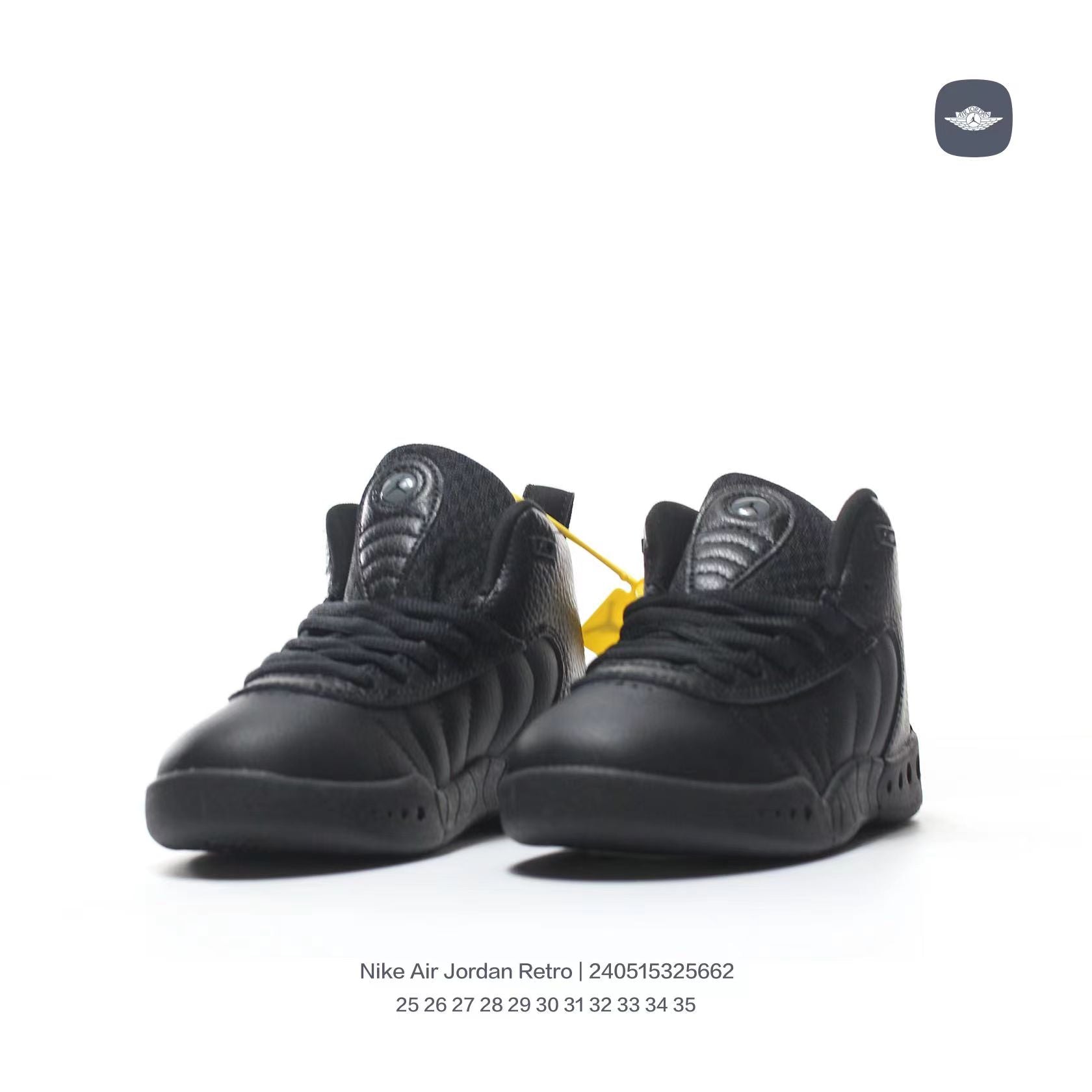 Jordan Retro-combat basketball shoes " black"
