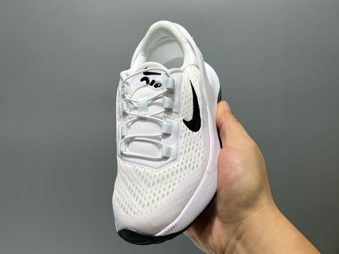 Nike 270 third generation elastic band air cushion children's shoes" white"