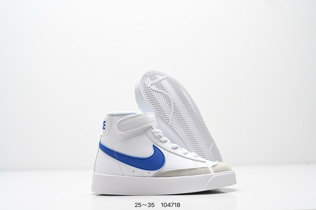 Nike Trail Blazers High-Top Velcro Kids Shoes