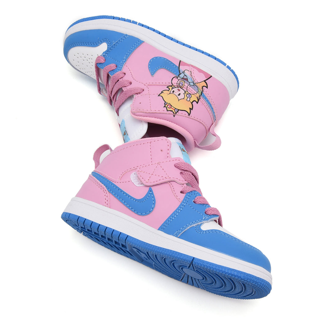 AJ-127" blue, pink"