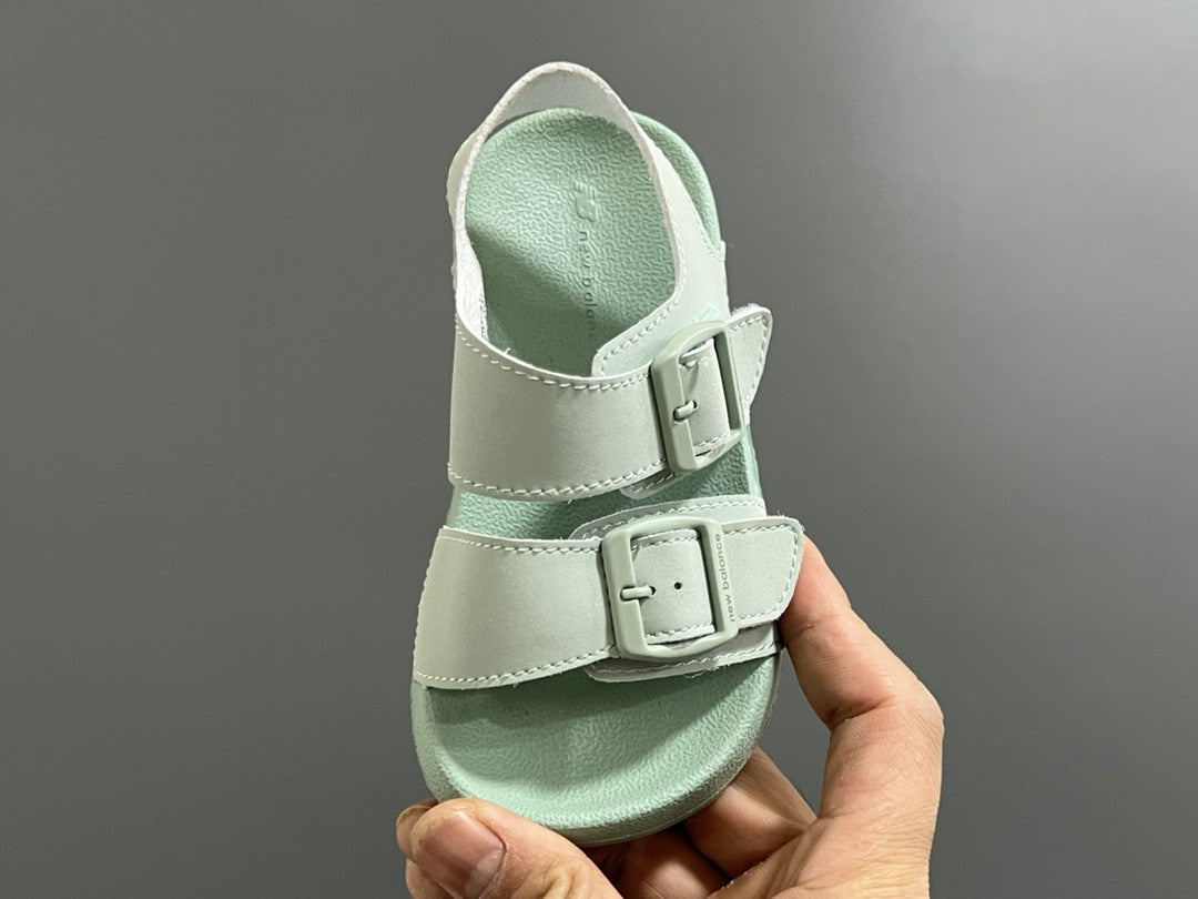 G version of Birkenstock Velcro sandals for children" aqua"