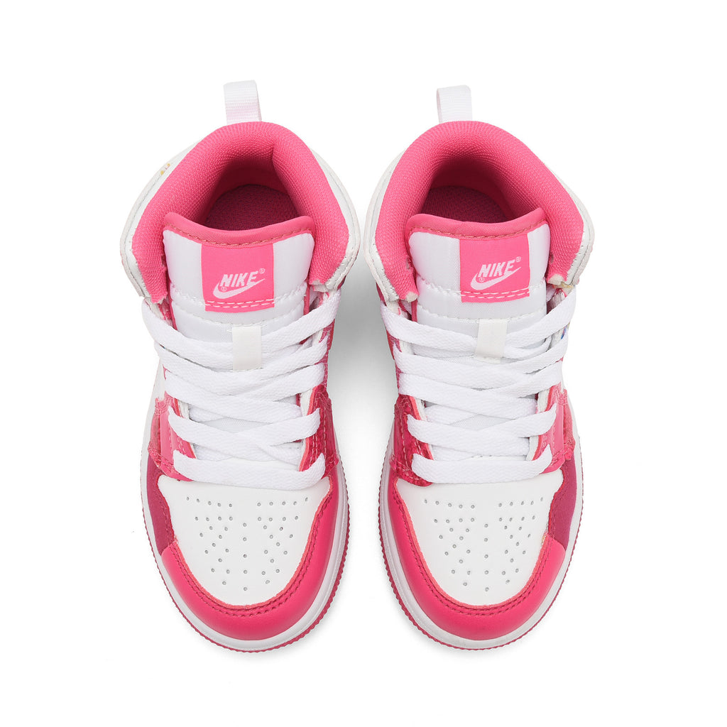 AJ-127" white, pink"