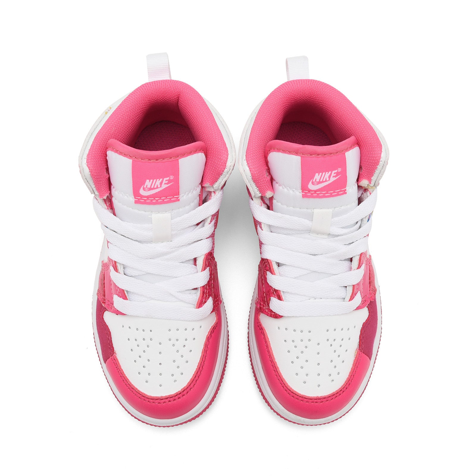 AJ-127" white, pink"