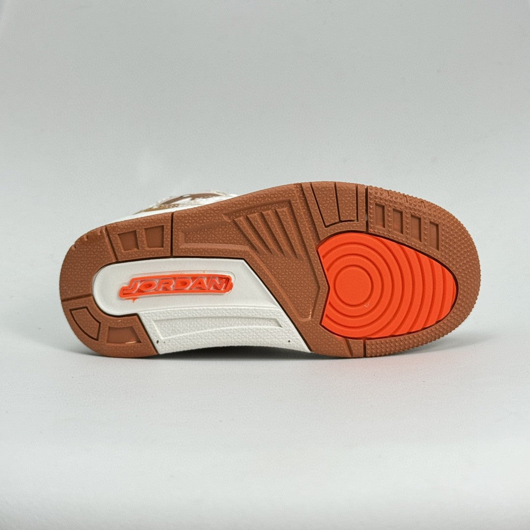 Jordan 3 children's shoes" light beige, cream"