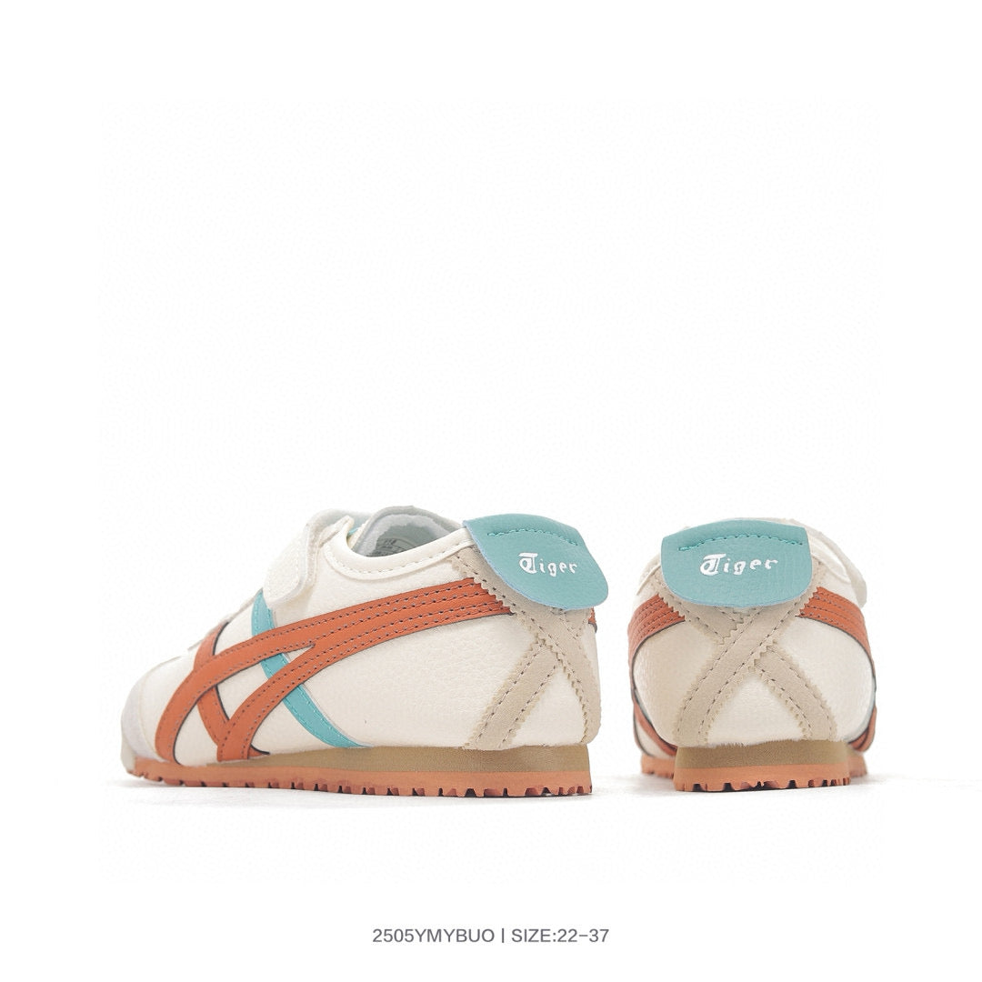 Asics shoes " Beige, & orange"