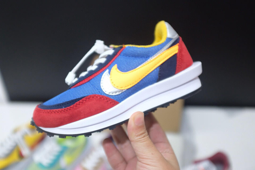 Nike Waffle Casual Jogging Shoes Deconstructed Double Hook