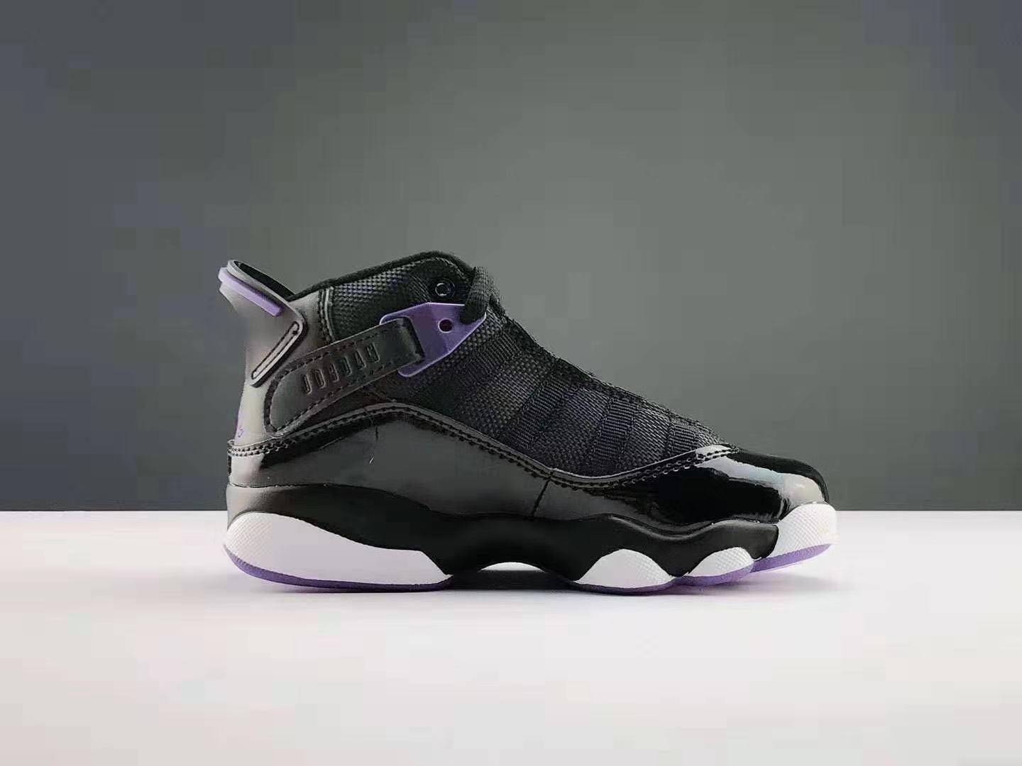 Jordan 6.5 children's shoes" black, Purple"