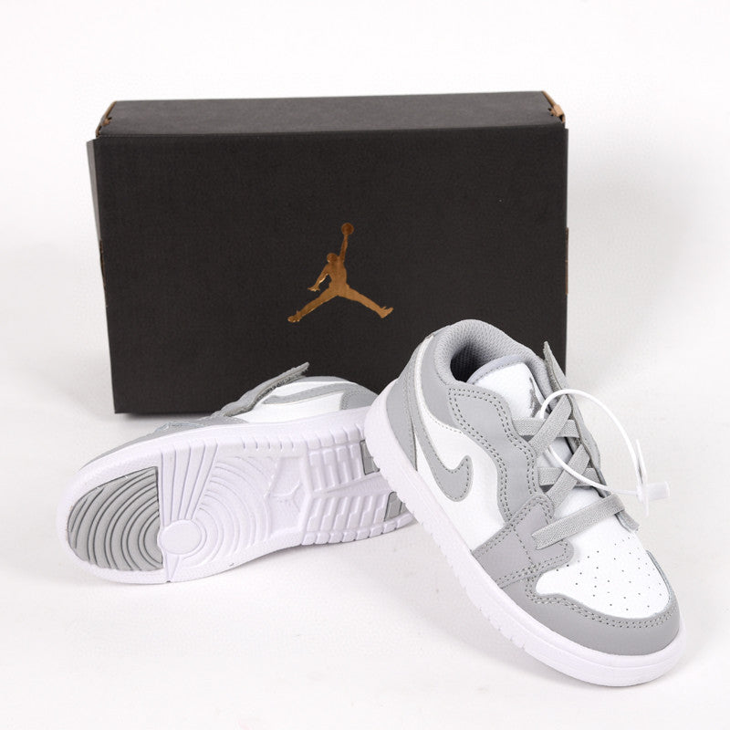 Jordan low top elastic band" white, gray"