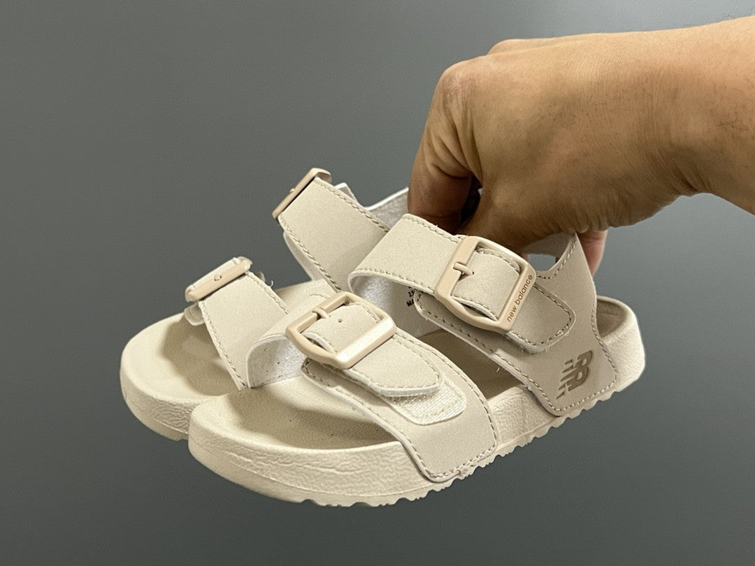 G version of Birkenstock Velcro sandals for children" light beige"