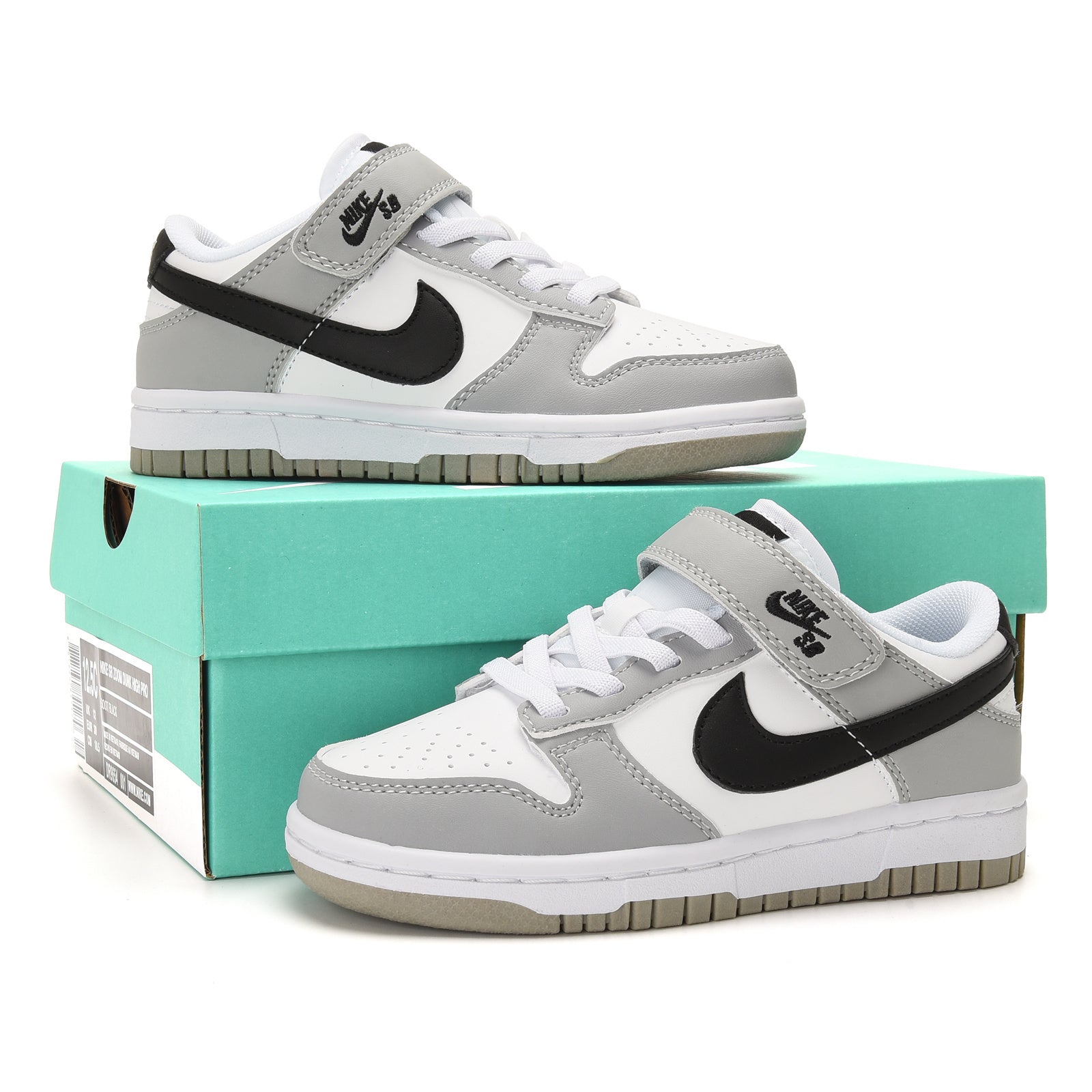 SB Velcro children's shoes" Gray"