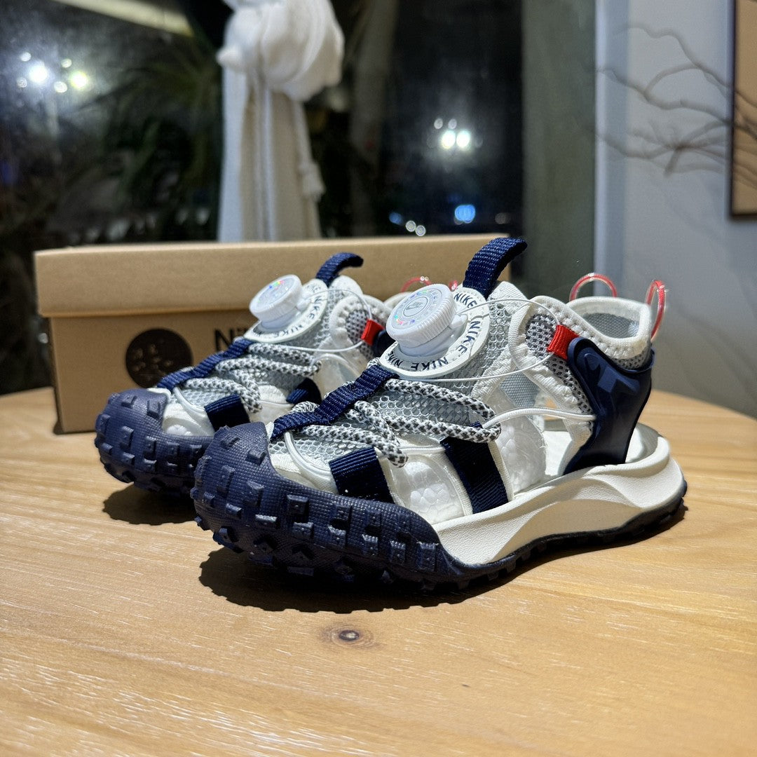 Popular NK hiking shoes and sandals" white, Navy"