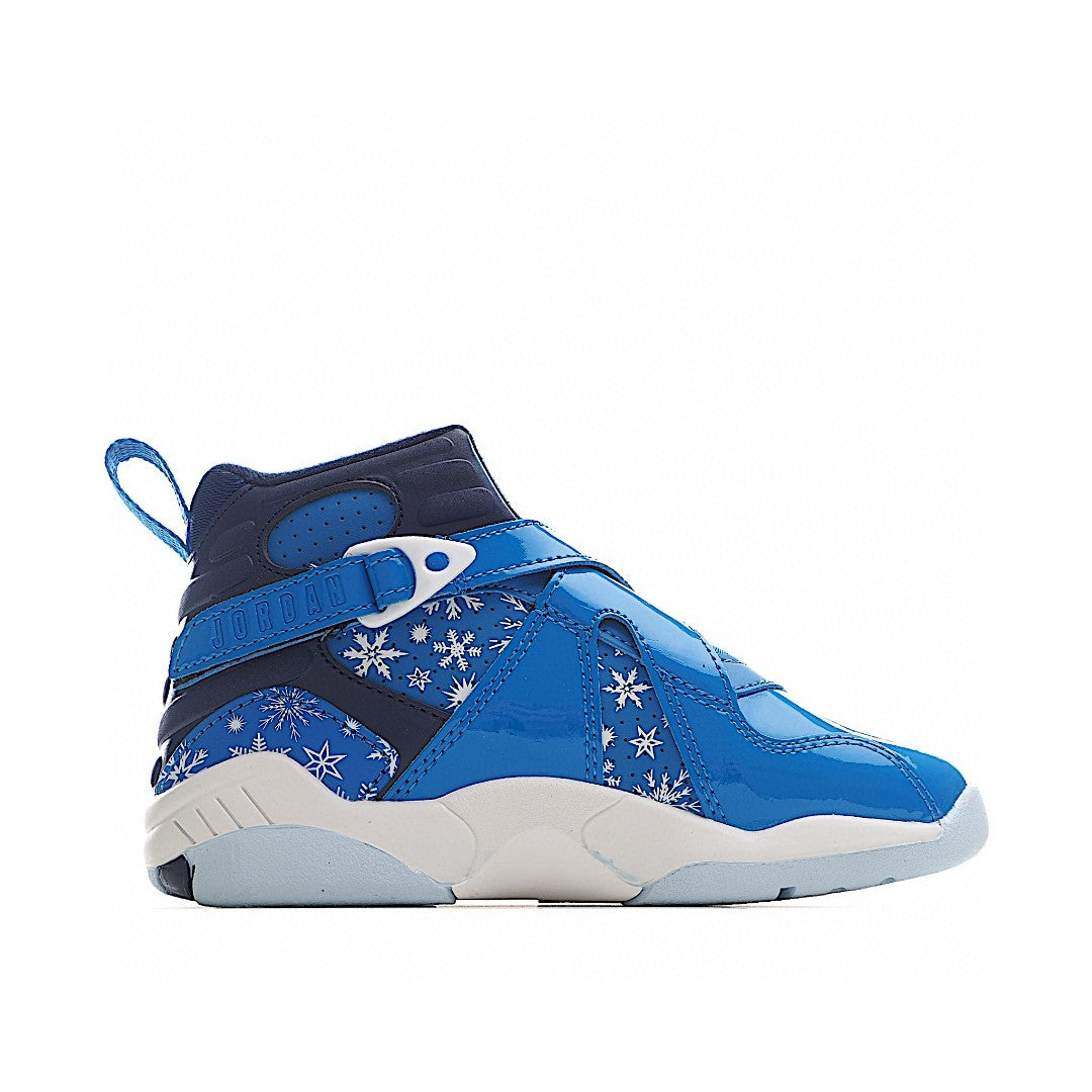Joe 8 children's shoes sports shoes AJ-8 basketball shoes" blue"