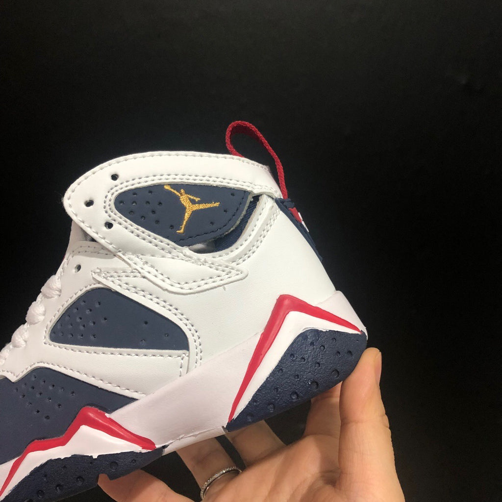 Jordan 7" white, gray"