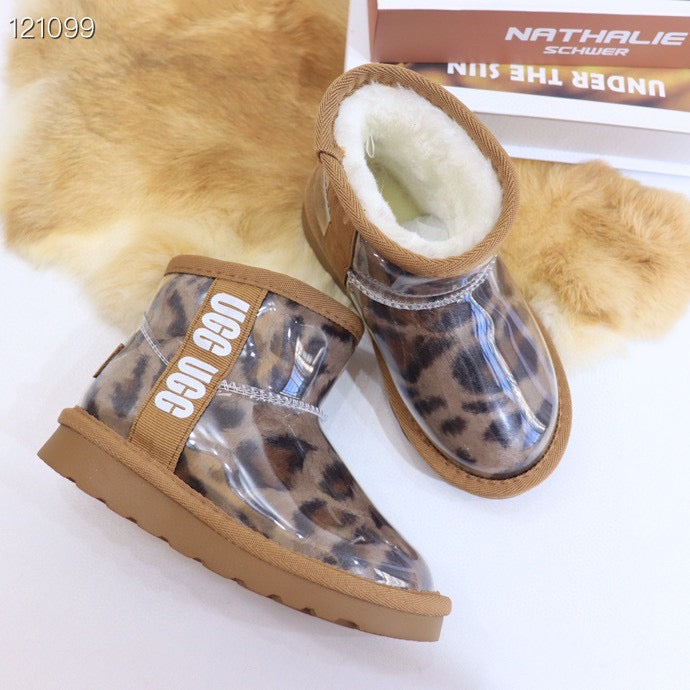UGG children's jelly boots " brown, black, and tan"