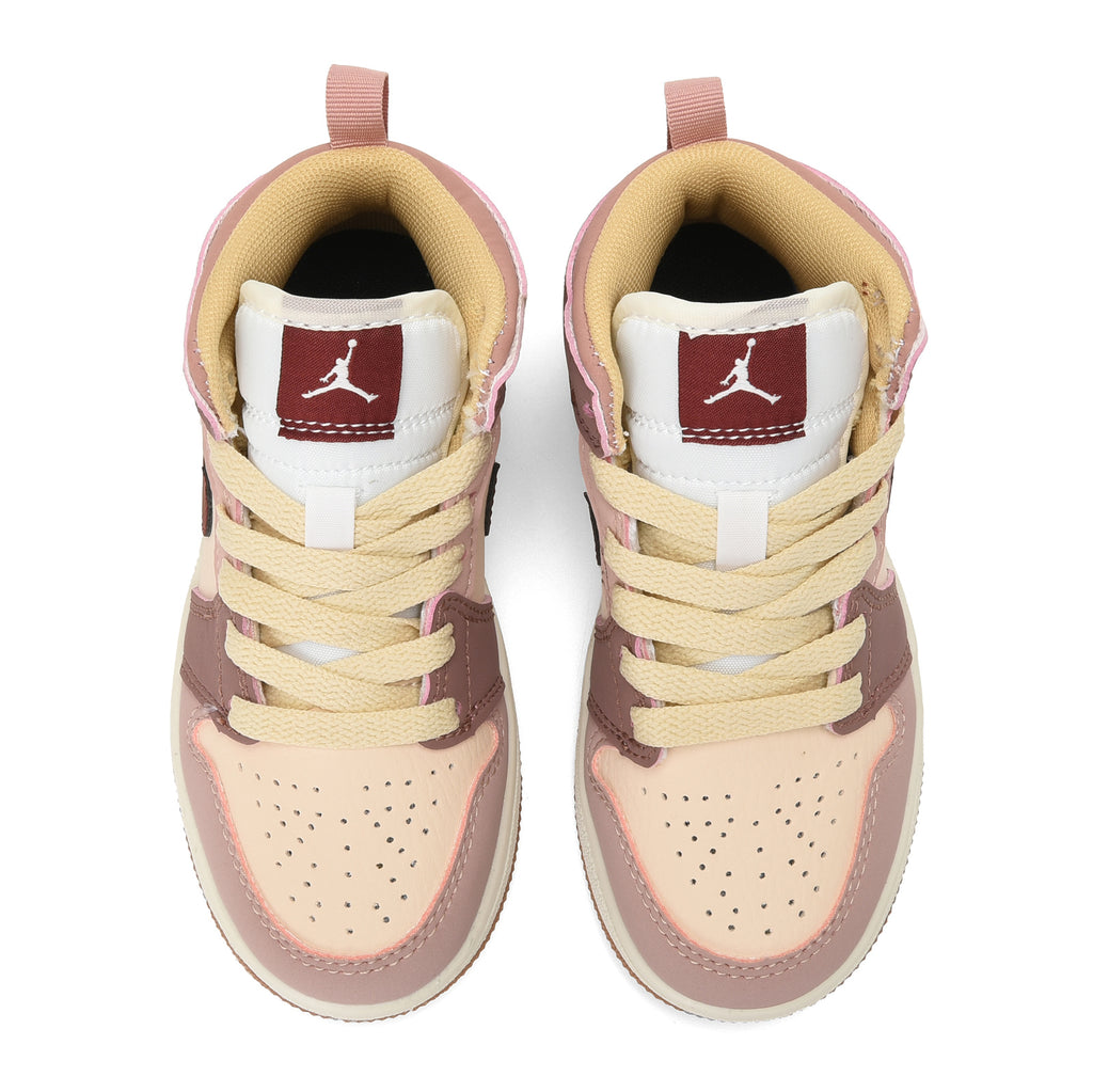 AJ-127" Rose, Brown, Beige, cream"