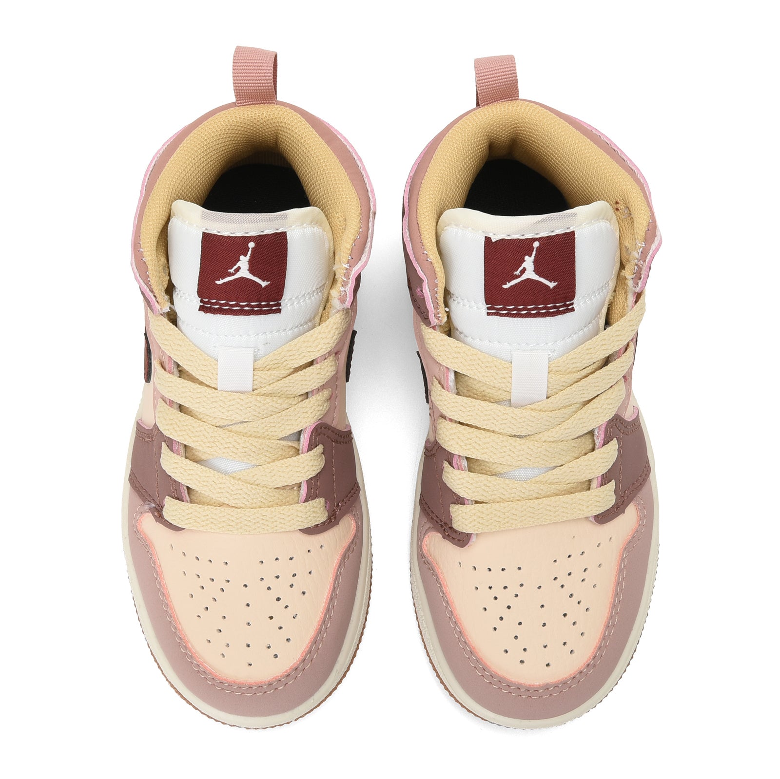 AJ-127" Rose, Brown, Beige, cream"
