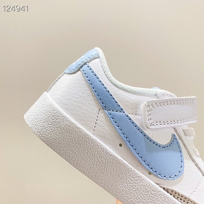 Trail Blazers low-top" white, blue"