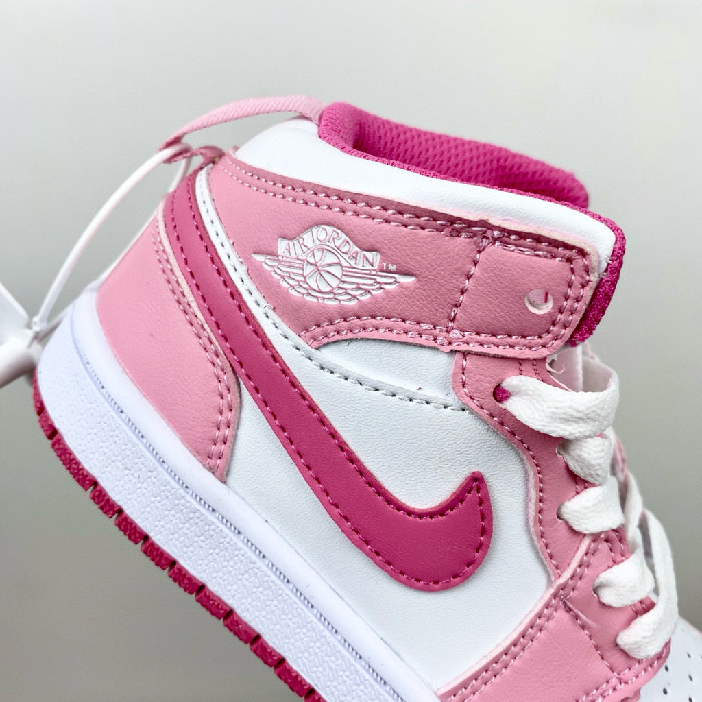 Joe 1 new color children's shoes" white, pink"