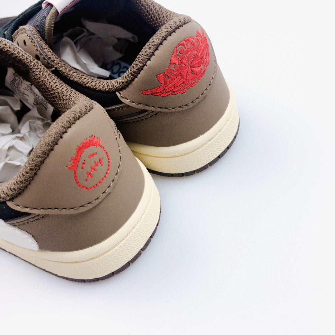 Jordan low-top reverse hook black warrior" brown, black"
