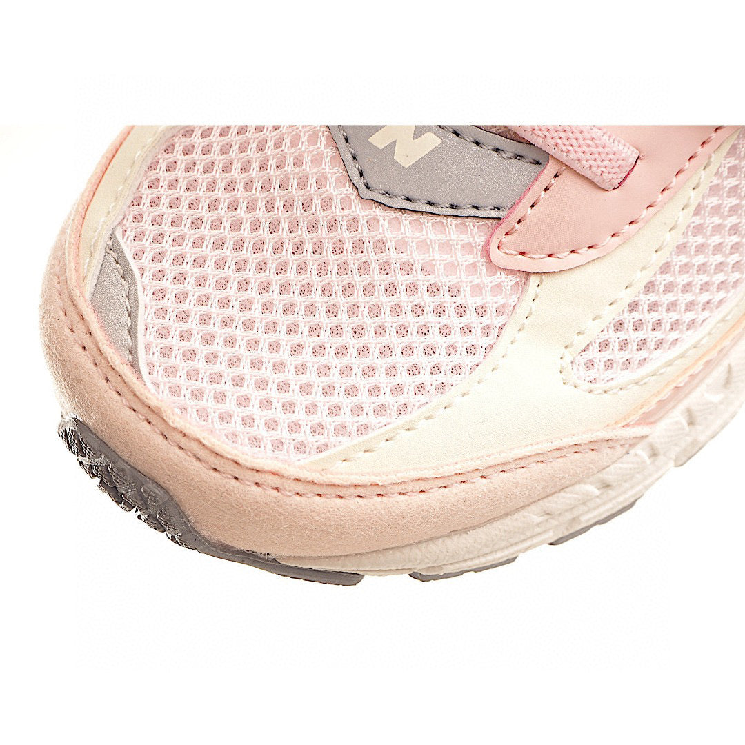 NB327 Rotating Buckle Waffle Gump Children's Shoes" pink"