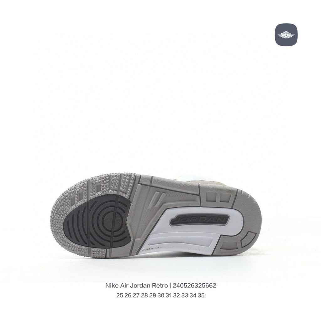 Joe 3" white, gray"