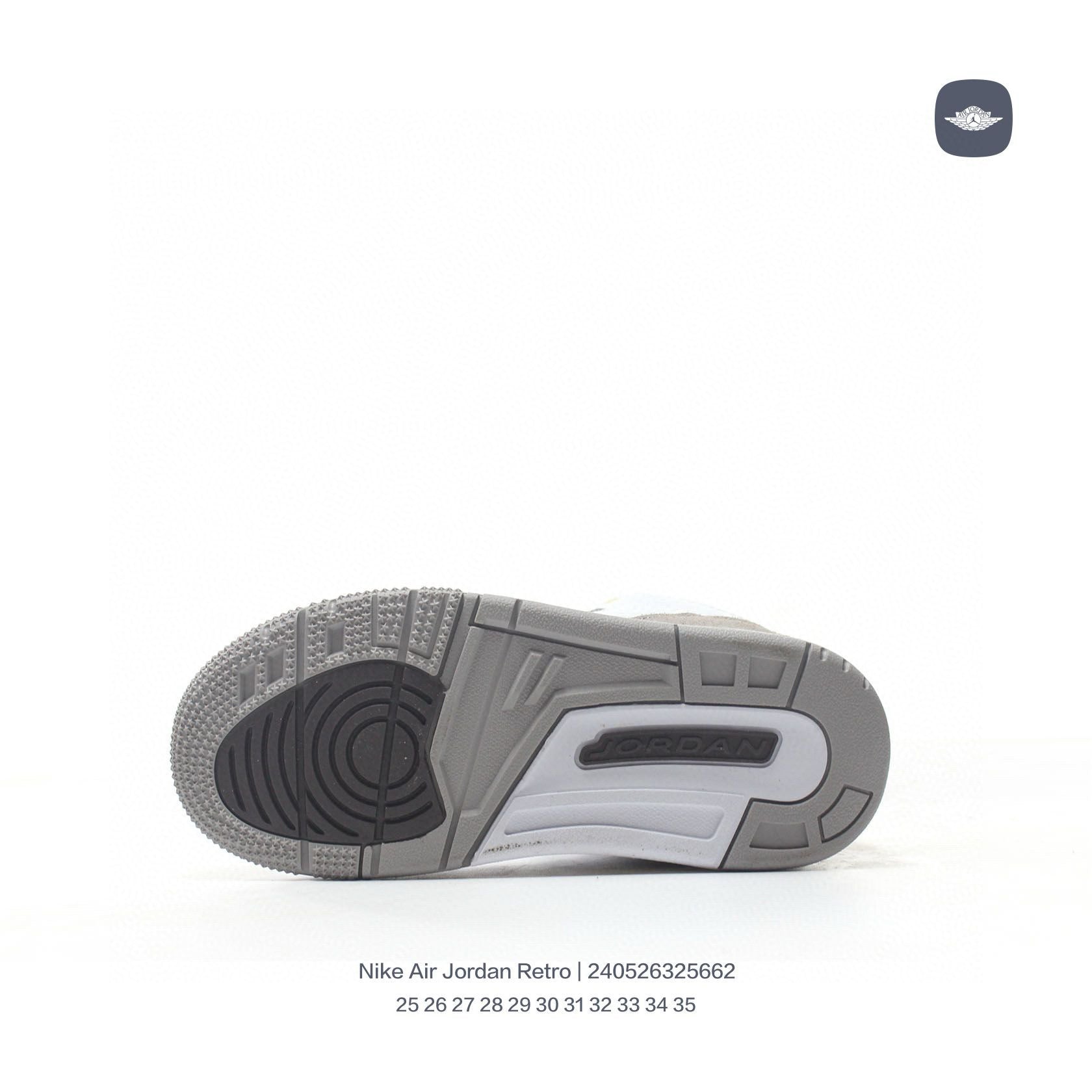 Joe 3" white, gray"