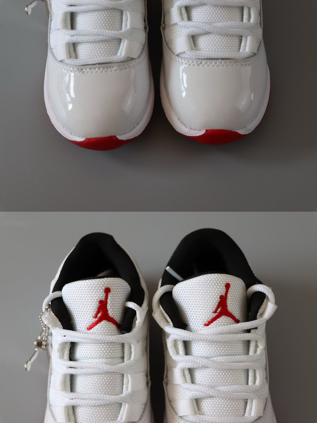 Joe 11 low-top children's shoes" white, red"