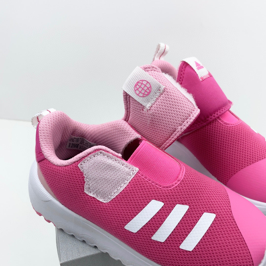 Adidas big wing children's shoes" white, pink"