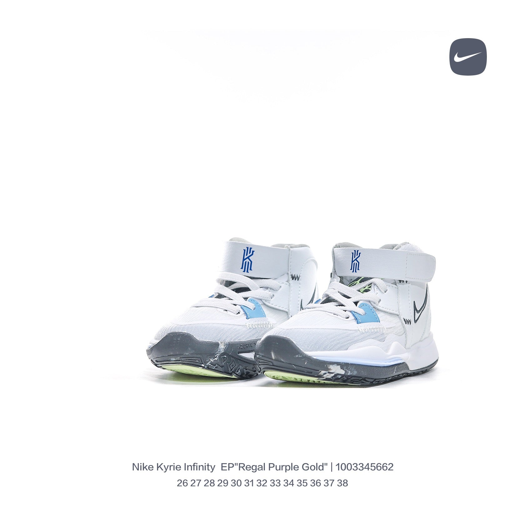 Nike Irving 8 basketball shoes" white"