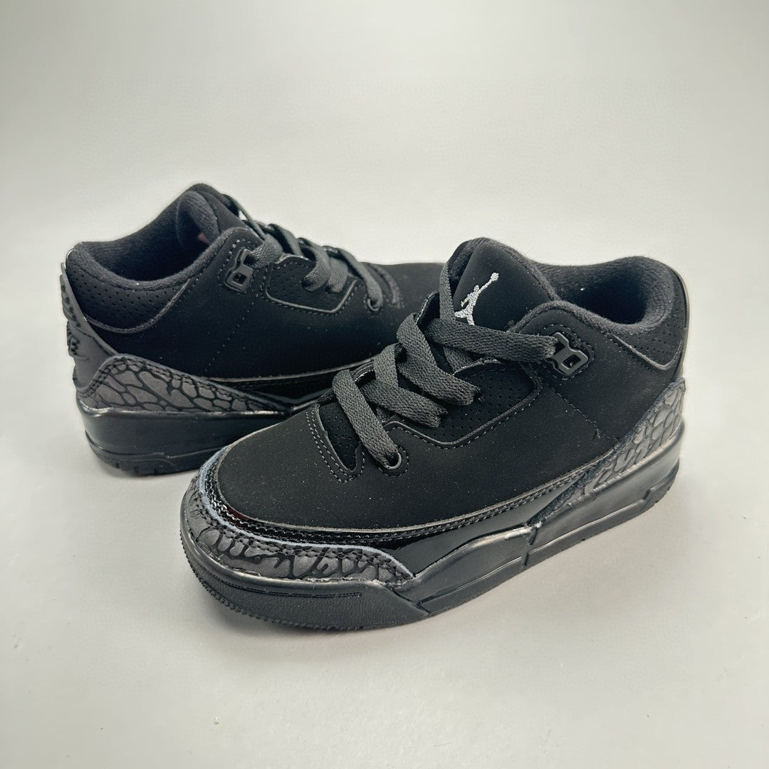 Jordan 3 children's shoes" black"