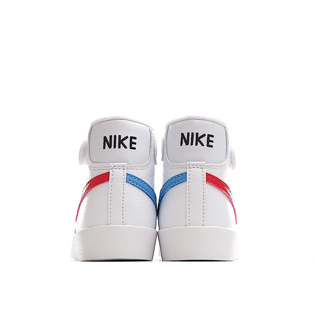 Trail Blazers high-top single dunk" white, red, blue"